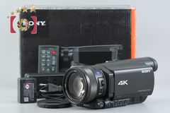 SONY 4K Handycam FDR-AX60 ブラック #4593 - メルカリ