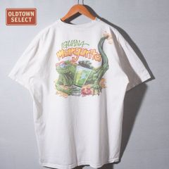 90s USA製 カリビアンソウル Caribbean Soul Tシャツ XXL ホワイト 1999年製 ヴィンテージ Vintage イグアナ IGUANA 両面プリント アニマル オーバーサイズ ビッグシルエット ストリート アメカジ 古着 T109
