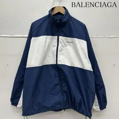 バレンシアガ 19AW ロゴ刺繍 ナイロン トラック ジャケット 571434 TYB18 メンズ 44 ISItems【USED】【古着】【中古】50159406のサムネイル