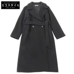EPOCA　エポカ　美品 ベルナデッタ ウールコート レディース ブラック 40 19年　40のサムネイル