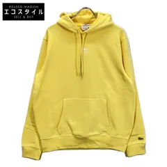 Lacoste　ラコステ　イエロー SH2740-99 バックプリントスウェットフーディー　Lのサムネイル