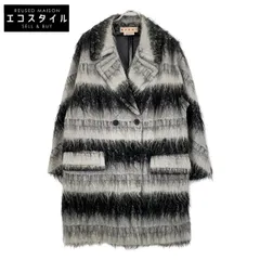MARNI　マルニ　13-14AW ブラック/グレー CPMAO10A00TW577 モヘア混 チェスターコート　40のサムネイル