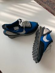 ナイキエアーフットスケープ、初代NIKE AIR スニーカー US12.白ブルー 