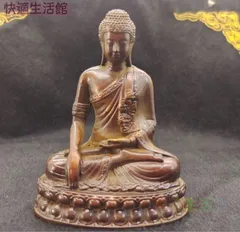 仏教美術 仏像 如来仏様 小仏像 銅製 銅器 仏教美術 お釈迦様仏像 小仏像 銅製 銅器 GY529 - メルカリ