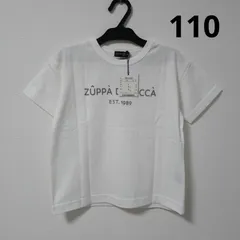 半袖　Tシャツ　ロゴ　白　110cmのサムネイル