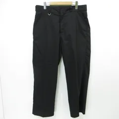 【三重本店】 中古 SOPHNET.××DICKIES | ソフネット×ディッキーズ ソロテックストロピカルウールストレートパンツ チノパンツ SOPH-210105 ブラック サイズ：XL 【107】のサムネイル