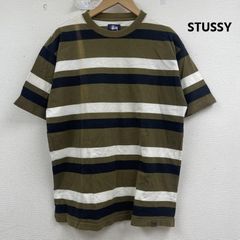 00s old stussy ボーダー tシャツ cboy y2k L - メルカリ