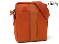 【超美品】エルメス HERMES アカプルコ バンドリエールPM 斜め掛け ショルダーバッグ ポシェット ポーチ オレンジ トワルシェブロン レザー 047647CKのサムネイル