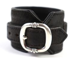 クロムハーツ RR TINY BUCKLE ロックンロール レザーブレスレット2