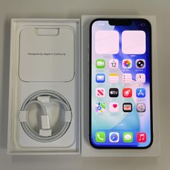 iPhone13 128GB ホワイト（スターライト）SIMフリー 美品 箱付き