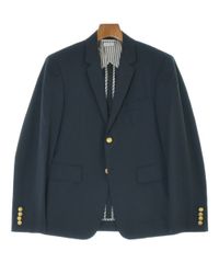 希少サイズ トムブラウン Thom browne 紺ブレ 金ボタン ユニセックス