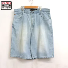90s vintage SOUTHPOLE デニム ショートパンツ メンズ 表記38サイズ