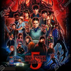 드라마 [Stranger Things Season 5] Blu-ray BOX BD 블루레이 Montauk 미지의 세계 일본어 자막 있음 영중한 자막 다국 자막 전환 영어/일본어/타이어/프랑스어 스트레인저·싱스 시리즈 5미 드라마