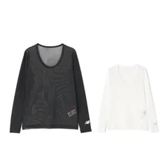26春夏 ニューバランス ゴルフ New balance Golf レディース 接触冷感 Uネック インナー プルオーバー (WOMENS) 0126967502 アンダーのサムネイル
