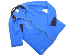 adidas アディダス CLIMALITE ジップアップ ジャケット sizeM/青 ■◇ メンズ