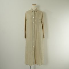 plage プラージュ 23ss Linen フレア ワンピース 麻100% 白 - メルカリ