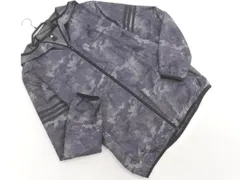 adidas アディダス ジップアップ フーディー ジャケット sizeL/グレー ■◇ メンズ