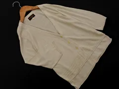 EVEX by KRIZIA エヴェックスバイクリツィア シルク混 Vネック カーディガン size40/ライトベージュ ■◇ レディースのサムネイル