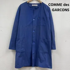 コムデギャルソン フランス製 CDG バックロゴ ノーカラー エノーカラーンジニア コート ih-c002 メンズ 表記無し ISItems【USED】【古着】【中古】50159512のサムネイル