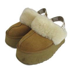 アグ UGG ファンケット FUNKETTE サンダル 厚底 スエード ボア バック