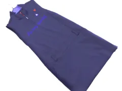 le coq sportif ルコックスポルティフ ゴルフ ハーフジップ ノースリーブ ワンピース sizeLL/紺 ■◆ レディースのサムネイル