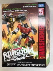 【未開封】KD EX-10 マクシマルスカイワープ＆サイドスワイプ 「トランスフォーマー キングダム」 タカラトミーモール限定のサムネイル