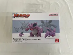 ポケモンスケールワールド カントー地方 ニドラン♂＆ニドリーノ＆ニドキング プレミアムバンダイ