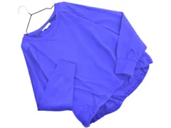 simplicite シンプリシテェ ドロスト プルオーバー カットソー 青 ■◇ レディースのサムネイル