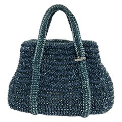 美品】ANTEPRIMA アンテプリマ ワイヤーバッグ ステッラブルー トート