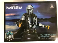 【未開封】マンダロリアン バストアップスタチュー Last ver. 「Happyくじ スター・ウォーズ『マンダロリアン』」 Last賞