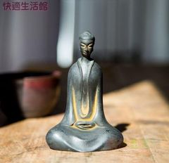 石造無相仏仏首 客間 玄関 茶室 書斎 禅意置物 装飾品 工芸品 - メルカリ