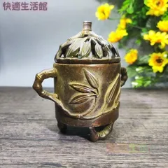 銅製 香炉 香道具 茶道具 装飾品 工芸品 置物 銅製 香炉 茶道具 香道具 工芸品 美術品 置物 GY529 - メルカリ