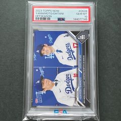 PSA10 大谷翔平 山本由伸 ドジャース 入団 #OS26 topps now - メルカリ