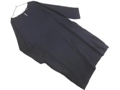 EMPORIO ARMANI エンポリオアルマーニ ドルマン Iライン ワンピース size42/濃紺 ◇■ レディースのサムネイル