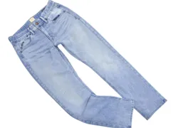 Yanuk ヤヌーク USED加工 ストレッチ デニムパンツ sizeM/青 ■■ メンズのサムネイル