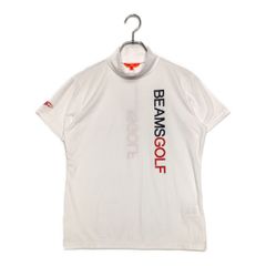 ビームスゴルフ BEAMS GOLF 半袖 モックネックシャツ メッシュ L