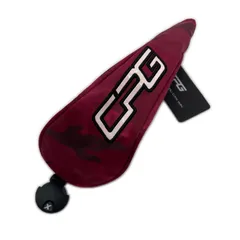 未使用品 シーピージーゴルフ CPG GOLF ヘッドカバー  レッド系 ユーティリティ用 カモフラ柄