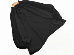 新品 ZARA ザラ プリーツ 切替 長袖 プルオーバー ブラウス シャツ sizeL/黒 ■◇ レディース