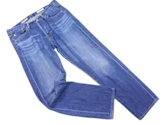 theory セオリー ボタンフライ テーパード デニムパンツ size27R/青 ■■ レディースのサムネイル