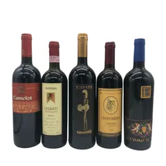 イタリア 赤ワイン 【5本セット】 12.5％ 750ml【7F】のサムネイル