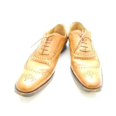 HERMES エルメス オックスフォードシューズ 24 1/2 27～27.5cm相当 レザーシューズ ビジネスシューズ キャメル レディース AD1916 のサムネイル