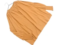 le.coeur blanc ルクールブラン ワイド幅 カットソー size38/キャメル ■◇ レディースのサムネイル