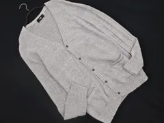 HARE ハレ リネン混 ニット カーディガン sizeS/グレー ■◇ メンズのサムネイル