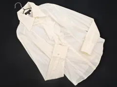 EPOCA エポカ フリル ブラウス シャツ size40/オフホワイト ■◇ レディースのサムネイル