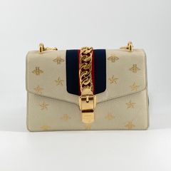 GUCCIグッチ☆シルヴィ ビー&スター ショルダーバッグ - メルカリ