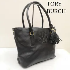 トリーバーチ ロゴ デザイン レザー トート バッグ タッセル レディース - ISItems【USED】【古着】【中古】50159730