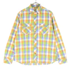 Foxfire フォックスファイヤー チェック柄 長袖 シャツ L レディース 古着のサムネイル
