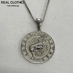 Supreme×Jacob&Co/シュプリーム×ジェイコブ【24AW】Sterling Silver Zodiac Pendant Aries/ゾディアック ペンダント/牡羊座のサムネイル