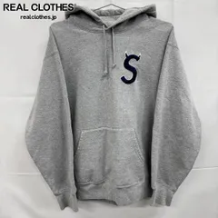 Supreme/シュプリーム【22AW】S Logo Hooded Sweatshirt/ツノ Sロゴ パーカー/ヘザーグレー/Lのサムネイル