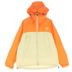 Karrimor カリマー バイカラー 長袖 ナイロンジャケット M オレンジ系 フーディー ベージュ メンズ 古着のサムネイル